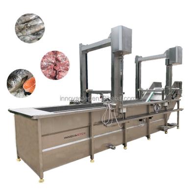 중국 Adjustable Speed Automatic Thawing Machine for Fast Defrost of IQF Meat Fish Shrimp 판매용