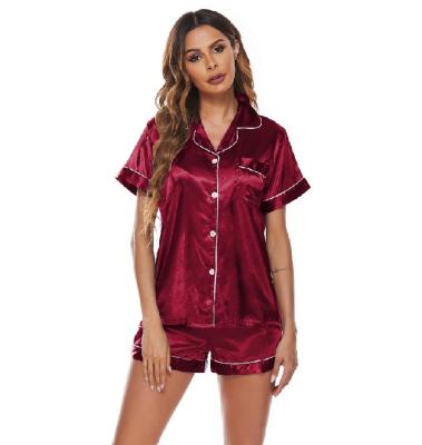 China Thermal OEM designer pajamas silk Fabric sleepwear women Homewear High Quality Modal Bamboo pyjamas for women set for sale