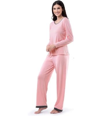 China Thermal OEM designer family christmas pajamas Homewear High Quality pyjamas women Modal Bamboo pyjamas women sleepwear for sale