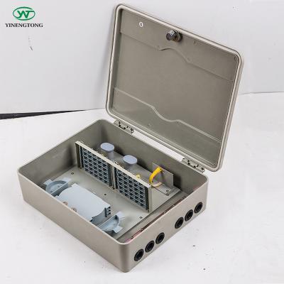 China SMC 72 Core Waterproof Dustproof Outdoor Fiber Optic Distribution Box ftth Waterproof Box for sale