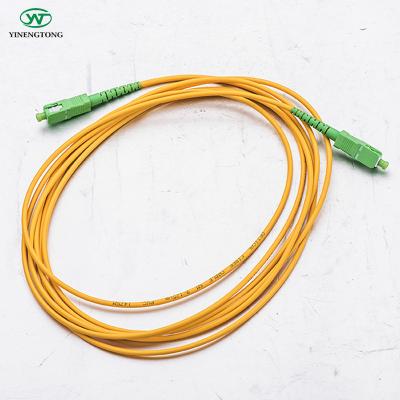 China FTTH FTTB FTTX Network Fiber Optic Patch Cord, SC Fiber Optic Jumper, SC APC Fiber Optic Patch Cords for sale