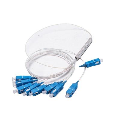 China FTTH FTTH FTTB FTTX Network China Manufacturer FTTH Fiber Optic PLC Splitter SC 1x8 Fiber Optic Pigtail on sale for sale