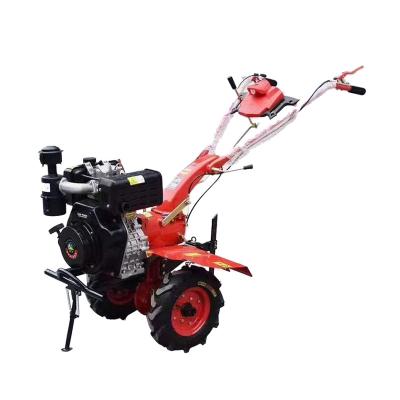 China Mini Power Tiller Machinery Repair Shops Garden Tiller Cultivator Multifunctional Replaceable Cutter Head for sale