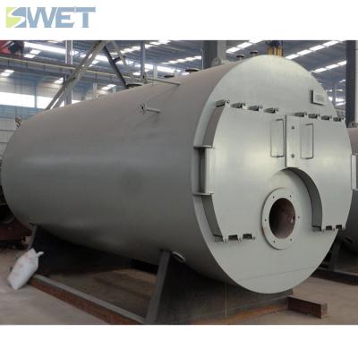 China WNS Series 8000kgs/hr Horizontal Light Diesel Fuel Natural Gas 8ton/hour Steam Boiler for sale