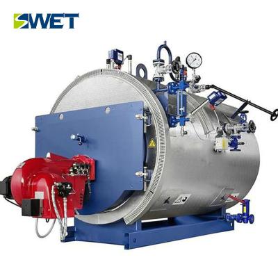 China 2000 Kg Horizontal Horizontal Gas Fired Hot Water Boilers For Pool Schools And Hospitals for sale