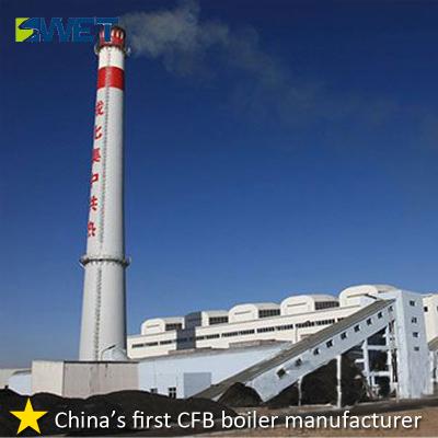 China Best Selling Horizontal Electricity Generator Power Station Factory Charcoal CFB Steam Boiler for sale