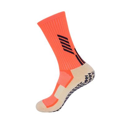 China QUICK DRY High Quality Custom Grip Football Anti Slip Media Antideslizante Adult Anti Slip Non Slip Sports Football Socks For Men for sale