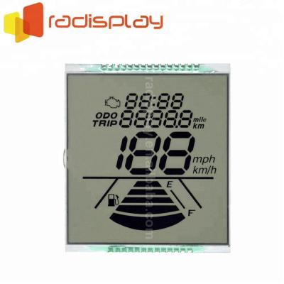 China Custom TN Electric Vehicle Motorcycle Tachometer LCD Display 2.9