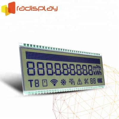 China FSTN 6 Digit 7 Segment KWH Energy Meter LCD Display 3.2