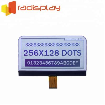 China 256X128 Fstn Mono Graphic LCD Display Module 5.2