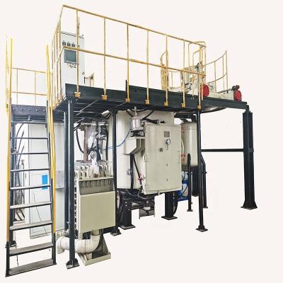 China High Vacuum Brass Alloy Medium Frequency Induction Machinery Repair Shops 200kg Melting Electric Furnace for sale