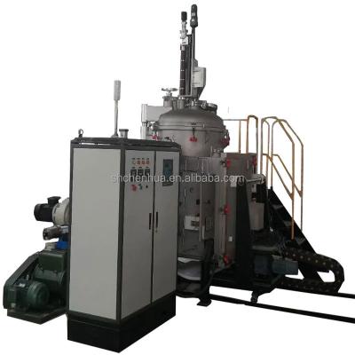 China Stores 30kg Building Material Magnesium Aluminum Alloy Vacuum Induction Medium Frequency Tilting Type Cast Iron Furnace For Sale for sale