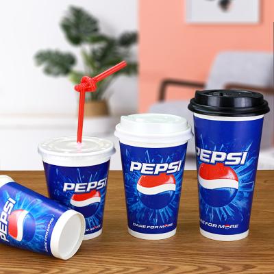 China Wholesale Disposable Logo Paper Cups Disposable Custom Single Wall Paper Cups For Milk Juice/Tea/Coffee for sale