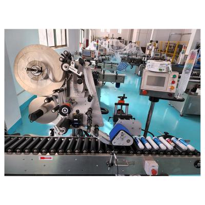 China High Yield Automatic CLOTHING Label Applicator Labeling Machine Bottle Shrink Labeling Machine for sale