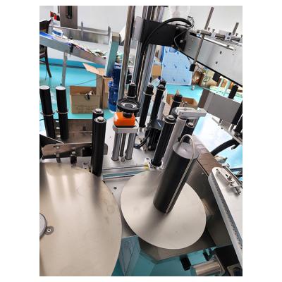 China CLOTHING factory price can labeling machine label applicator bottle flat surface labeling machine for sale