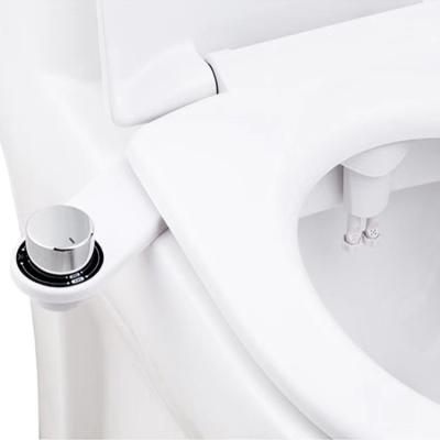 China Toilet Self Cleaning Non Electric Bidet Modern Double Attachment Retractable Spout for sale