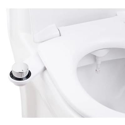 China Modern Double Nozzles Toilet Water Pressure Adjustable Clean Toilet Seat Non-Electric Bidet for sale