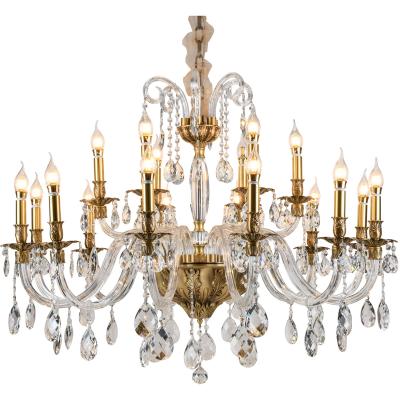 China Unique Art Modern Crystal Chandelier in Lamp Led Pendant Lighting Modern Hanging Guzhen K9 Crystal Chandelier for sale