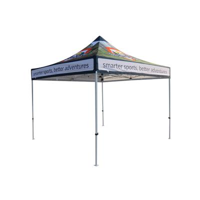 China Waterproof / Fire Retardant CPAI-84 China Made Waterproof Fire Retardant PU Coated Polyester Tent 10x10ft Custom Printing Canopy for sale