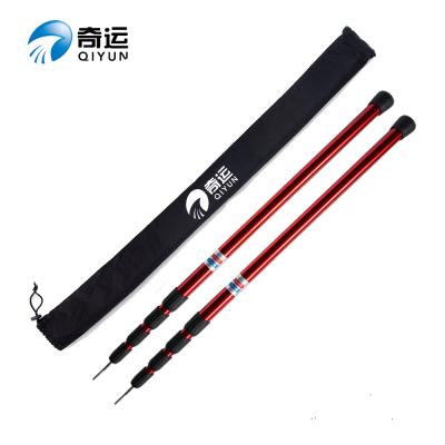 China QIYUN 4 Section 230CM Eco-friendly Aluminum Military Tent Poles / Camping Pole for sale