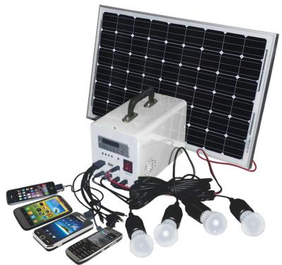 China 12v 10w-30w mini portable home dc solar lighting system ups portable solar house mp3 lighting for indoor and outdoor camping kit for sale