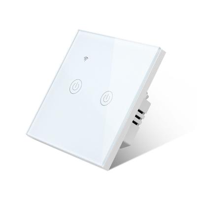 China PC+V0 AC 220V Apple HomeKit Switch Siri Voice Control Smart WiFi Switch Wall Touch Fireproof Switch for sale