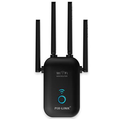 China China 1200Mbps Wireless Router Dual Band WiFi Router Repeater with 4 Antennas, Portable Network Mini Router Household Signal Extender for sale