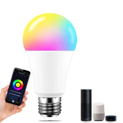 China Tuya Wifi Smart Light Bulb LED Life Dimmable Smart Light Bulb Hotel Mobile Phone App Control Smart Wireless WiFi Light Bulb for sale