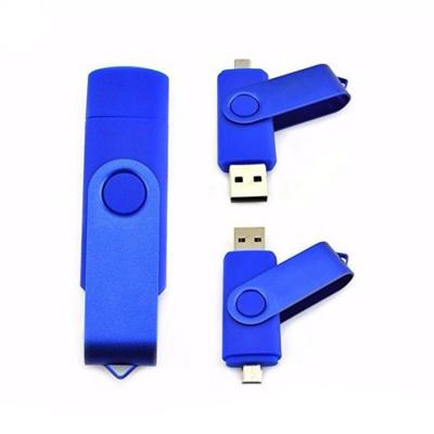 China Factory custom plastic usb otg flash drive 8gb 16gb 32gb 64gb flash drives for cell phones laptops for sale