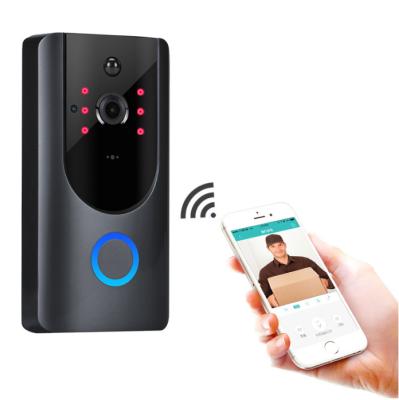 China High Quality Wifi Visual Doorbell Smart Home UN-V4 Battery Operated Wireless Door Bell for sale