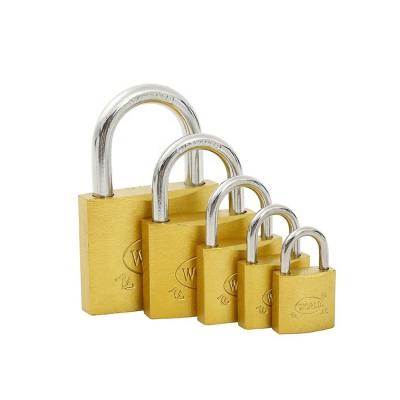 China Heavy Duty Custom High Quality Cylinder Medium Duty Iron Steel Sanded Iron Copper Padlock for sale