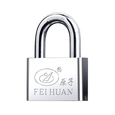 China Iron amazon candado chrome plated iron atomic key padlock for sale