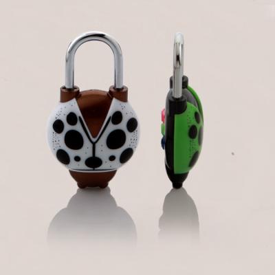 China Zinc alloy lock 3/4 digital lock password amazon candado combination padlock luggage locks F6 for sale