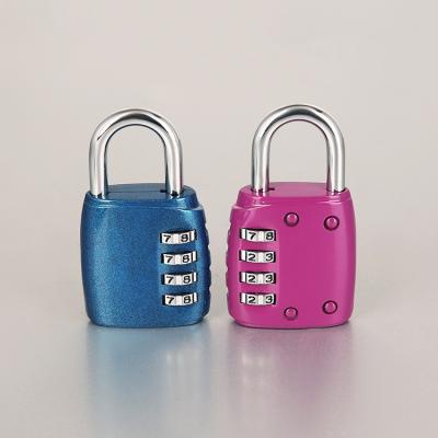 China Free samples Amazon candado zinc alloy luggage lock combination locks padlock HB34 for sale