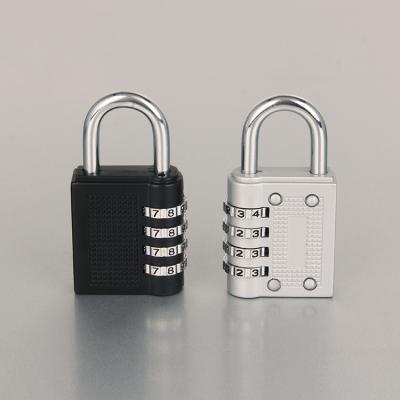 China Amazon candado zinc alloy combination padlock luggage lock 3 / 4 digital lock password small padlock HB04 for sale