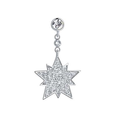 China All Styles YP10002 Italina Fashion Women Jewelry Star Charms Crystal Alloy Pendant jelewery for sale