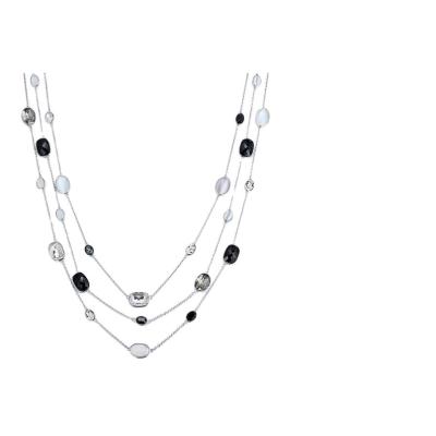 China Graceful Hot Sale Low Price Of 925 Sterling Silver Choker Necklace With for sale