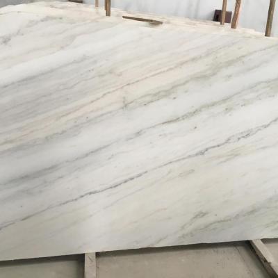 China Modern Natural Marble Slab Guangxi White Marble Tiles and Slabs for Interior Wall Decoration for sale