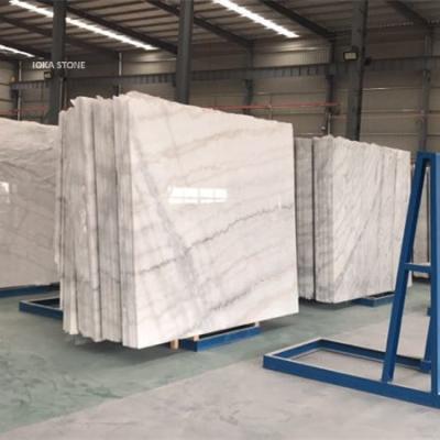 China Modern Improve Price China Guangxi White Marble Slab For Interior And Exterior Decoration for sale