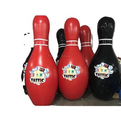 China 2021 inflatable toy pins for sale/inflatable rolling pins/blowing pins for zorb ball for sale