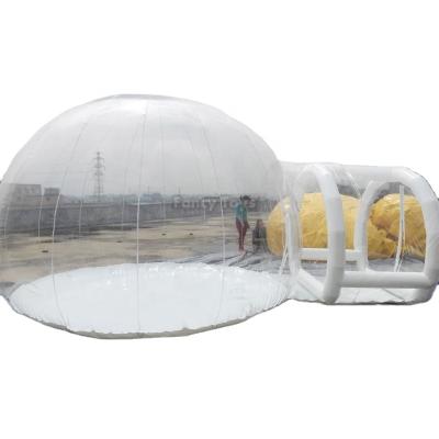 China PVC inflatable air tent camping/customized inflatable tent/inflatable bubble lodge tent for sale