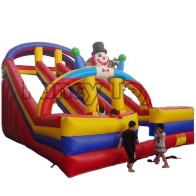 China PVC Inflatable Jumping Castle Slide, Big Inflatable Slide, Inflatable Dry Slide For Adult for sale