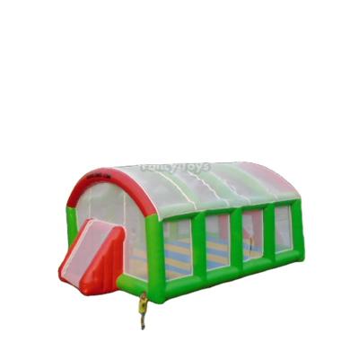 China 1000D/0.55mm PVC tarpaulin amazing hot! Inflatable Street Football Paintball Soccerfield for sale