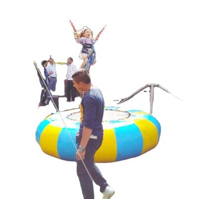 China PVC CE Certified Inflatable Floating Water Jumping Bed / Inflatable Trampoline For Sale for sale