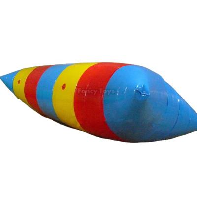 China PVC CE Lake Water Blob Jumping Inflatable Launch Water Catapult Blob for sale