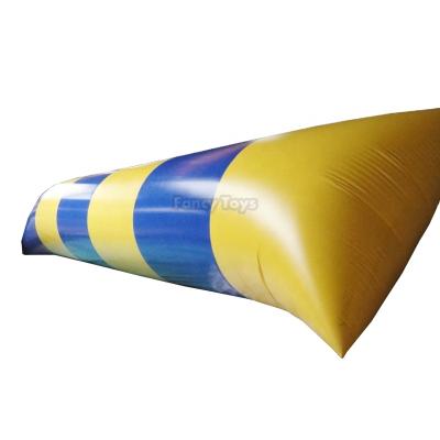 China 0.55mm/1000D PVC Tarpaulin Colorful Inflatable Catapult Blob Inflatable Water Games Water Blob For Sale for sale