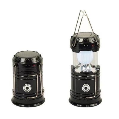 China Residential High Quality Simple Solar Powered Portable Camping Outdoor Charger Lanterns Tent Light Lantern Lamp for sale