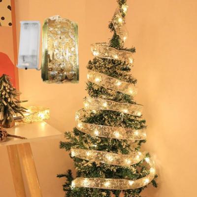 China String Holiday LED Multi Color RGB Light Warm Light Led Decorative Ribbon Light for sale