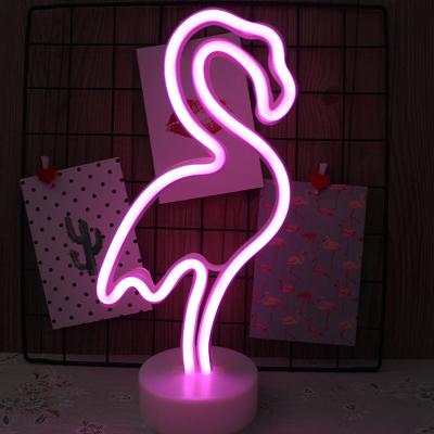 China Lovely Baby Kids Room Toys Bedroom Office Neon Sign Table Lamp Rainbow Light Romantic Animal Neon Sign Desk Night Light Neon Light for sale