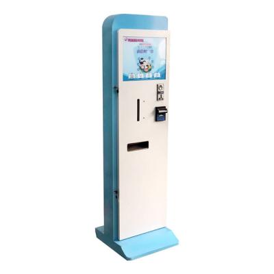 China Smart Automatic Face Mask Metal Plate Wall Mounted Vending Machine With Large Capacity for sale